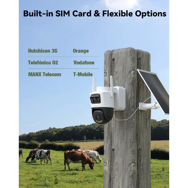 Caméra de surveillance Imou AOV DUAL 4G+Wif (10MP) Caméra de surveillance Imou AOV DUAL 4G+Wif (10MP)