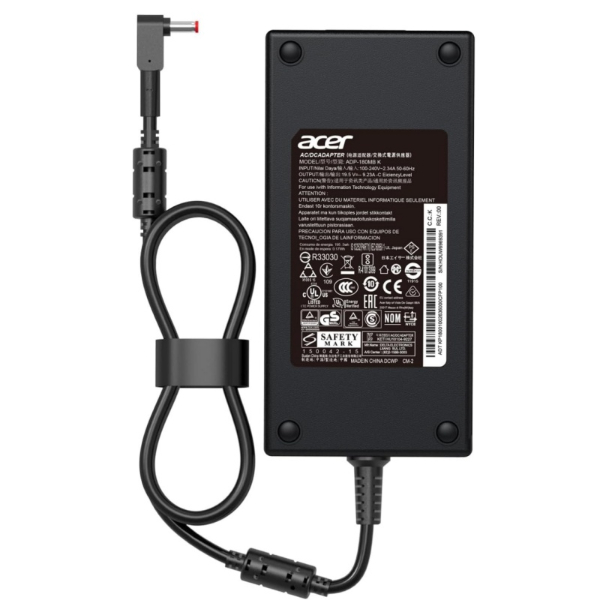 Chargeur ordinateur portable Acer 19.5V 9.23A 180W 5.5×1.7 mm AC19V9235517OR Chargeur ordinateur portable Acer 19.5V 9.23A 180W 5.5×1.7 mm AC19V9235517OR