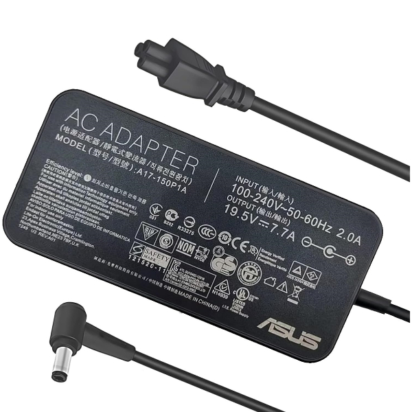 Chargeur ordinateur portable ASUS 19.5V 7.7A 150W 5.5×2.5 mm AS195V77A5525 Chargeur ordinateur portable ASUS 19.5V 7.7A 150W 5.5×2.5 mm AS195V77A5525