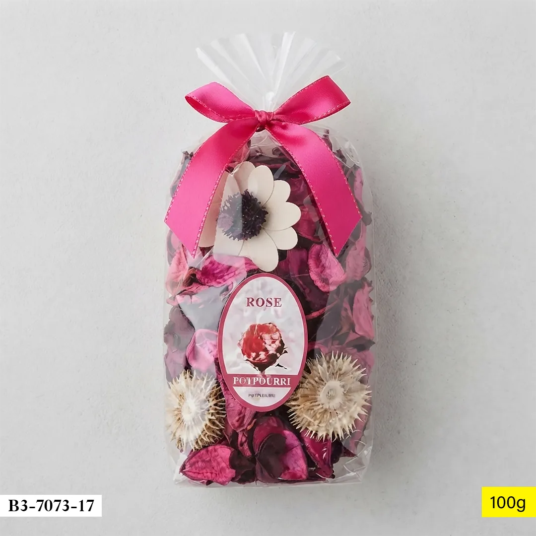 Sachet de pot-pourri aromatique parfum rose rose potpourri B3-7073-17 Rs Sachet de pot-pourri aromatique parfum rose rose potpourri B3-7073-17 Rs