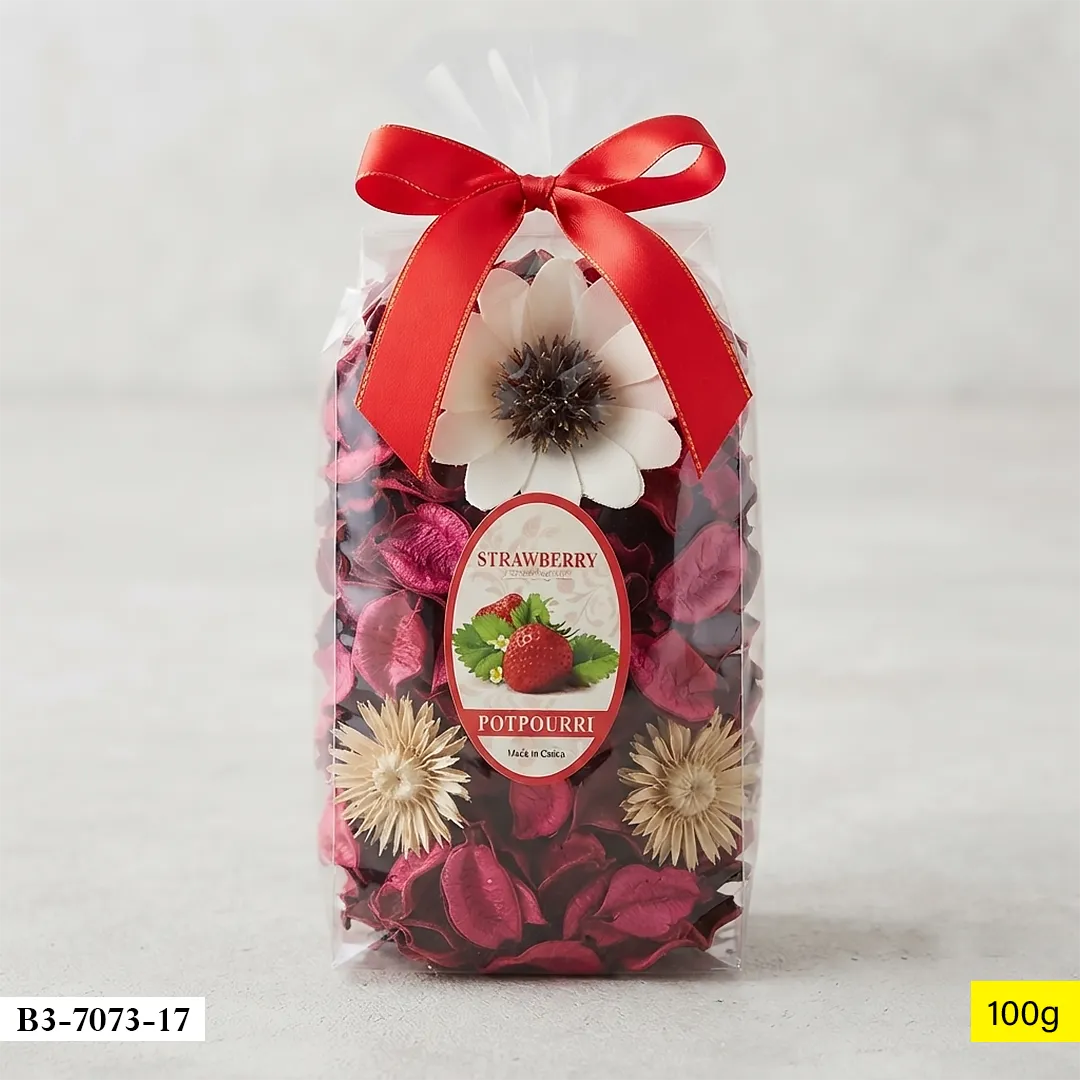 Sachet de pot-pourri aromatique parfum fraise strawberry potpourri B3-7073-17 R Sachet de pot-pourri aromatique parfum fraise strawberry potpourri B3-7073-17 R