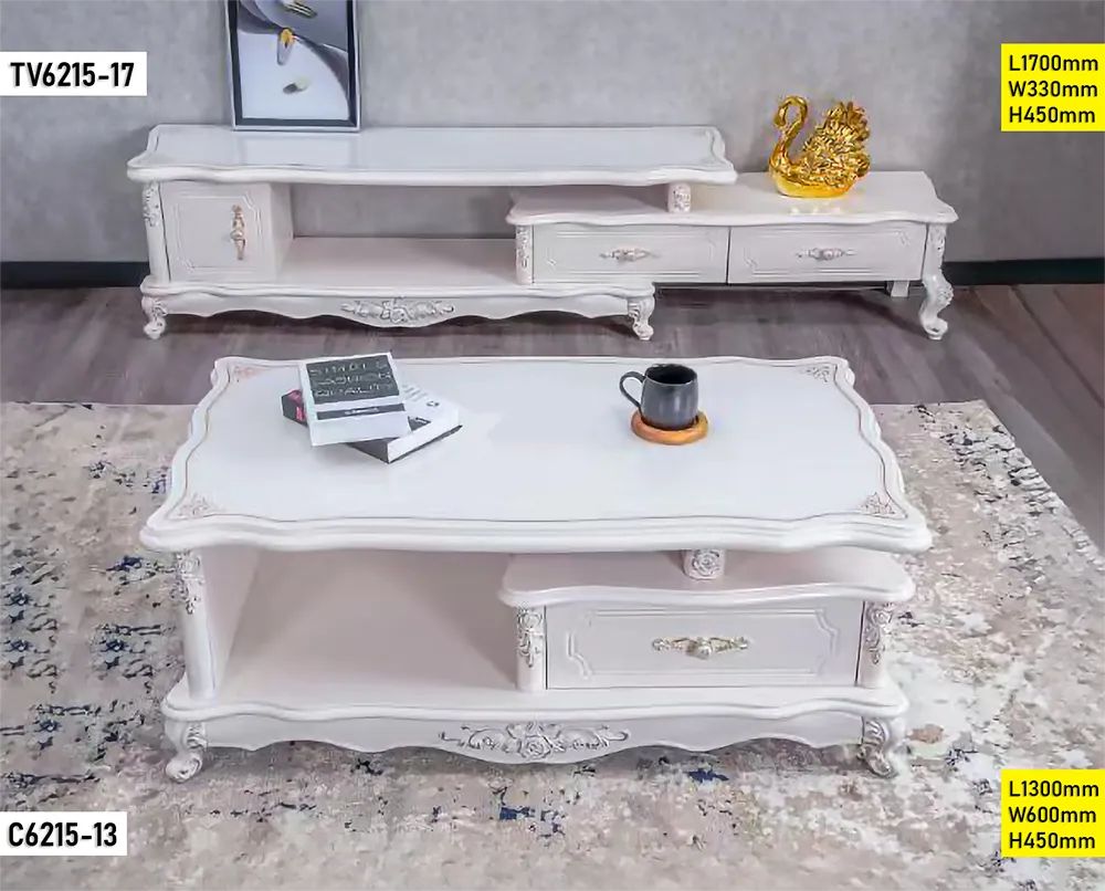 Ensemble meuble TV + table basse TV6215-17-C6215-13 Ensemble meuble TV + table basse TV6215-17-C6215-13