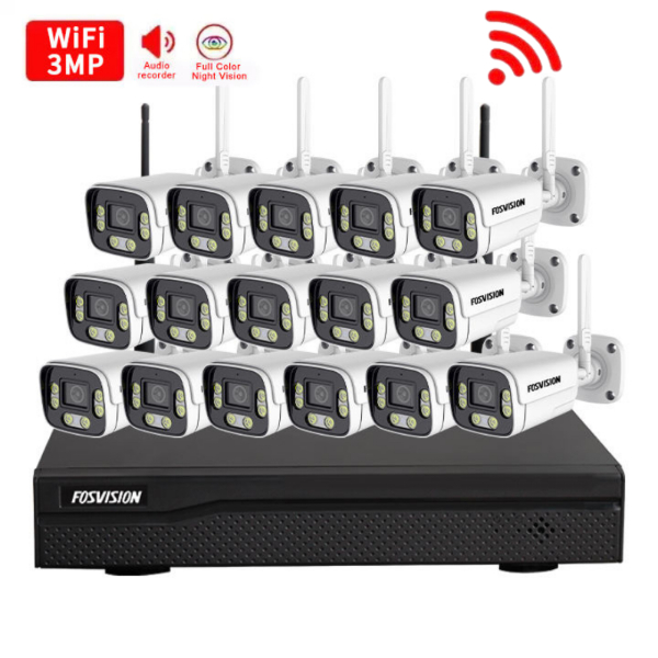 Caméra de surveillance FS-6099W30LS-16CH Caméra de surveillance FS-6099W30LS-16CH