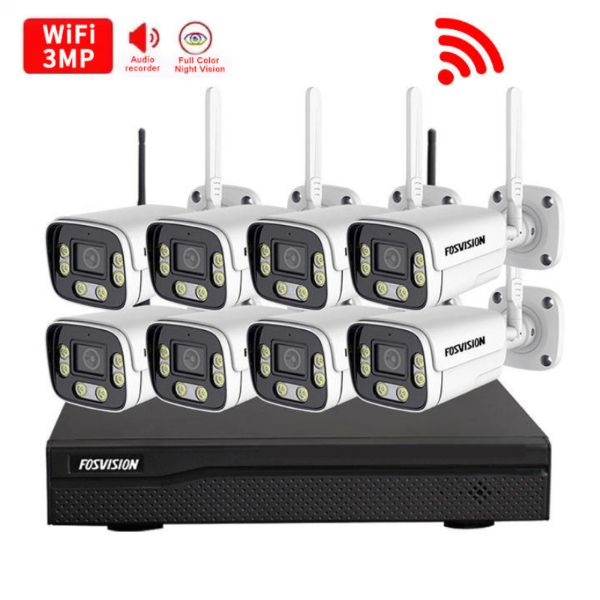 Caméra de surveillance FS-6099W30LS-8CH Caméra de surveillance FS-6099W30LS-8CH