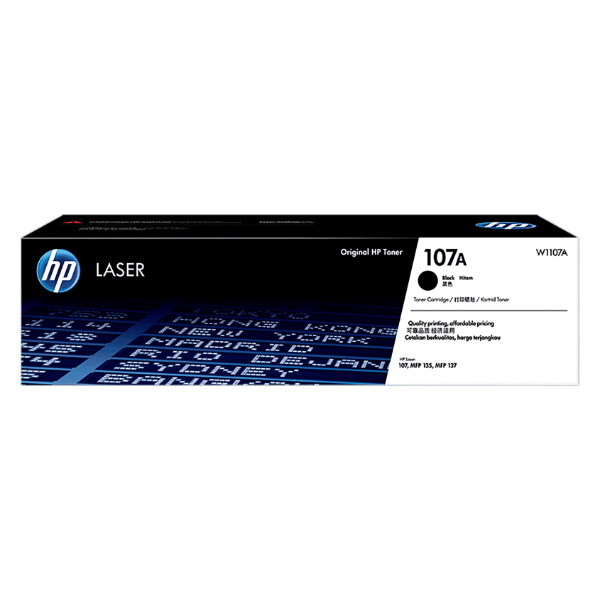 Toner HP 107A W1107A Noir Original Toner HP 107A W1107A Noir Original