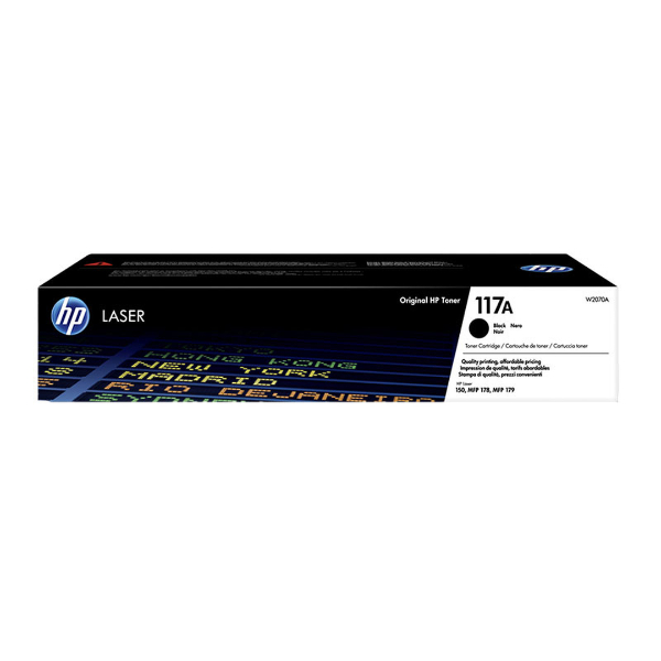 Toner HP 117A W2070A Noir Original Toner HP 117A W2070A Noir Original
