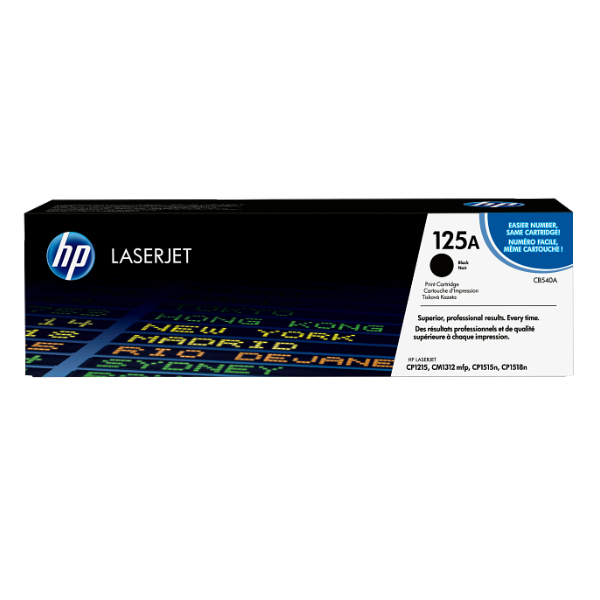 Toner HP 125A CB540A Noir Original Toner HP 125A CB540A Noir Original