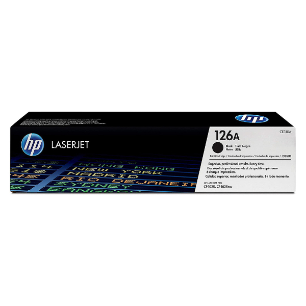 Toner HP 126A CE310A Noir Original Toner HP 126A CE310A Noir Original