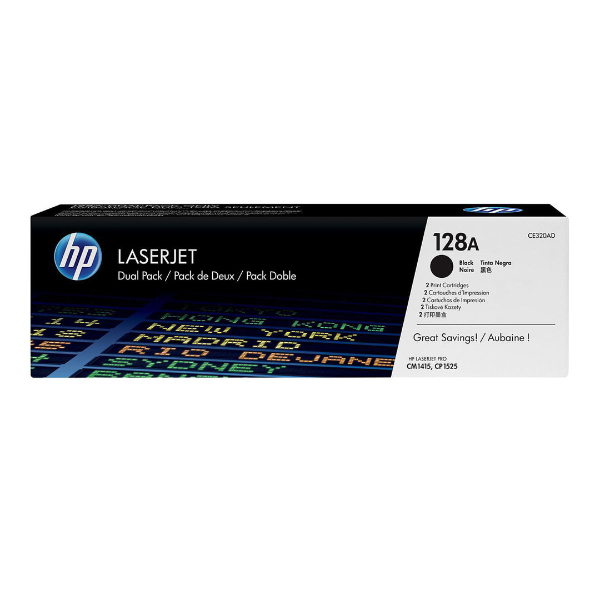 Toner HP 128A CE320A Noir Original Toner HP 128A CE320A Noir Original
