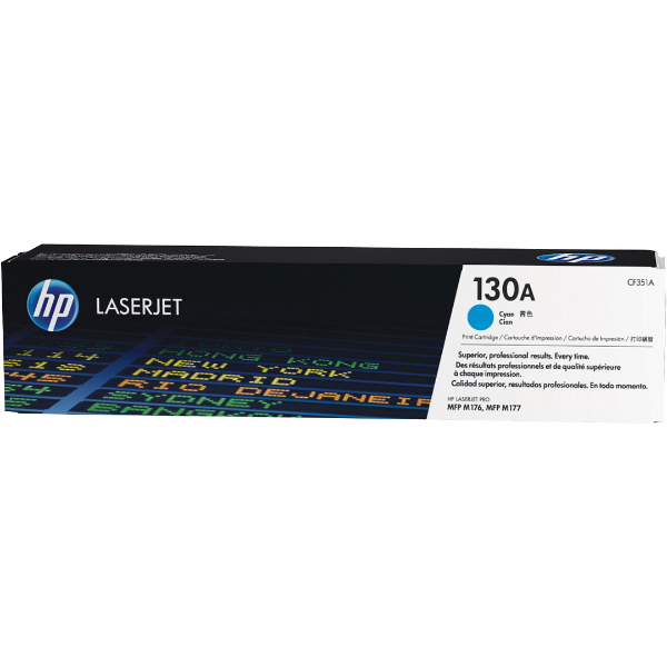 Toner HP 130A CF351A Cyan Original Toner HP 130A CF351A Cyan Original