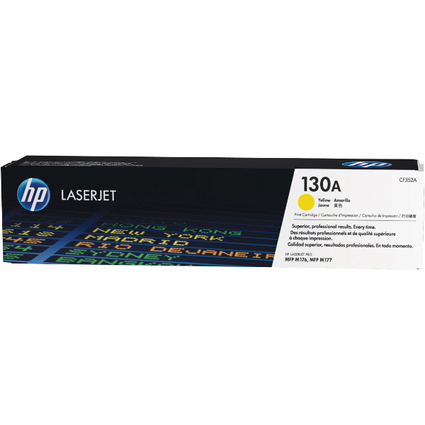 Toner HP 130A CF352A Jaune Original Toner HP 130A CF352A Jaune Original