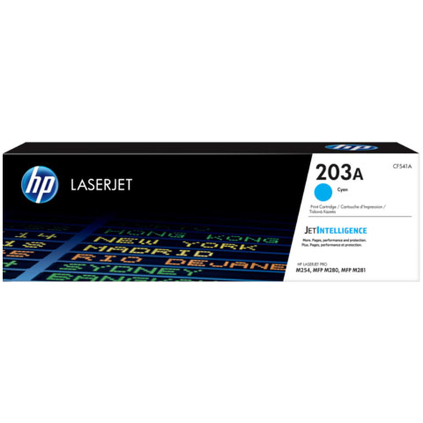 Toner HP 203A CF541A Cyan Original Toner HP 203A CF541A Cyan Original