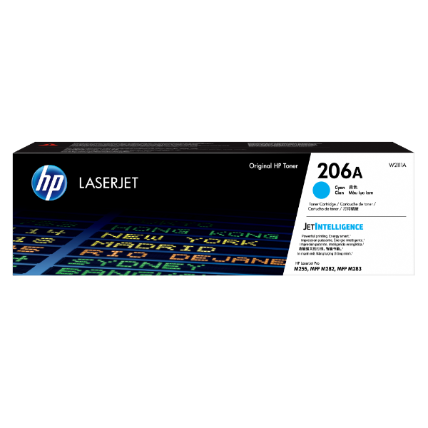 Toner HP 206A W2111A Cyan Compatible Toner HP 206A W2111A Cyan Compatible