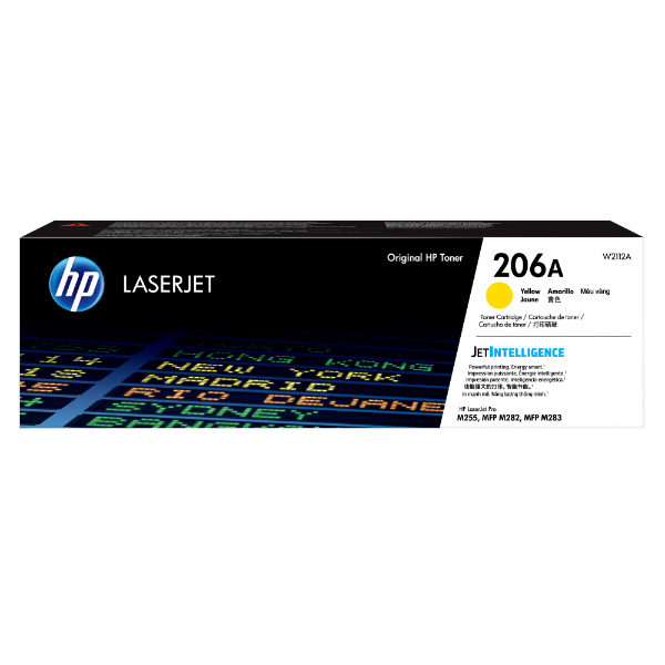 Toner HP 206A W2112A Jaune Compatible Toner HP 206A W2112A Jaune Compatible