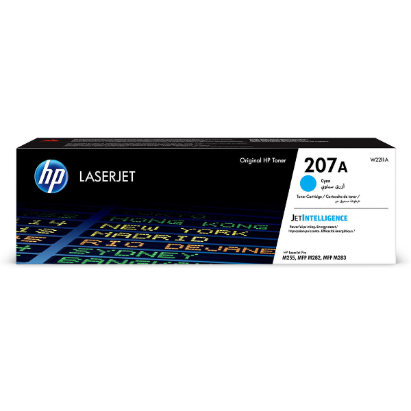 Toner HP 207A W2211A Cyan Original Toner HP 207A W2211A Cyan Original