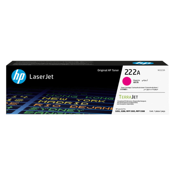 Toner HP 222A W2223A Magenta Original Toner HP 222A W2223A Magenta Original