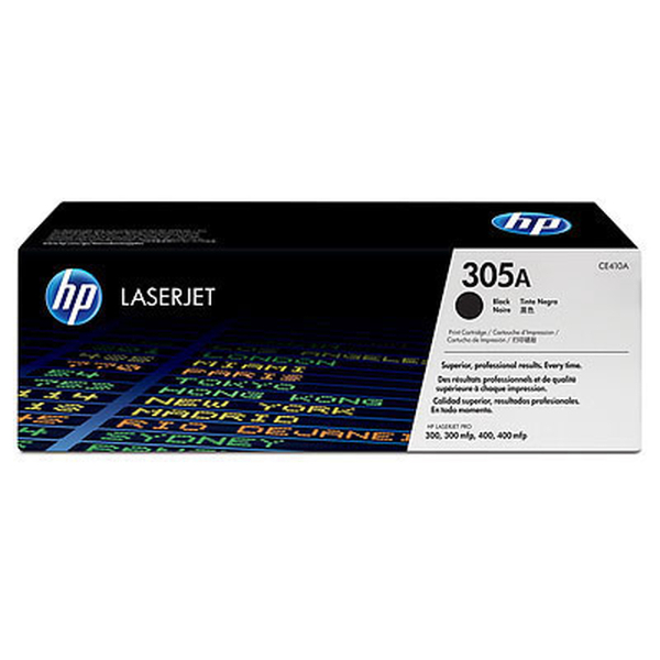 Toner HP 305A CE410A Noir Original Toner HP 305A CE410A Noir Original