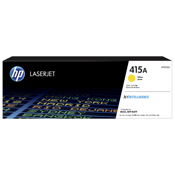 Toner HP 415A W2032A Jaune Compatible Toner HP 415A W2032A Jaune Compatible