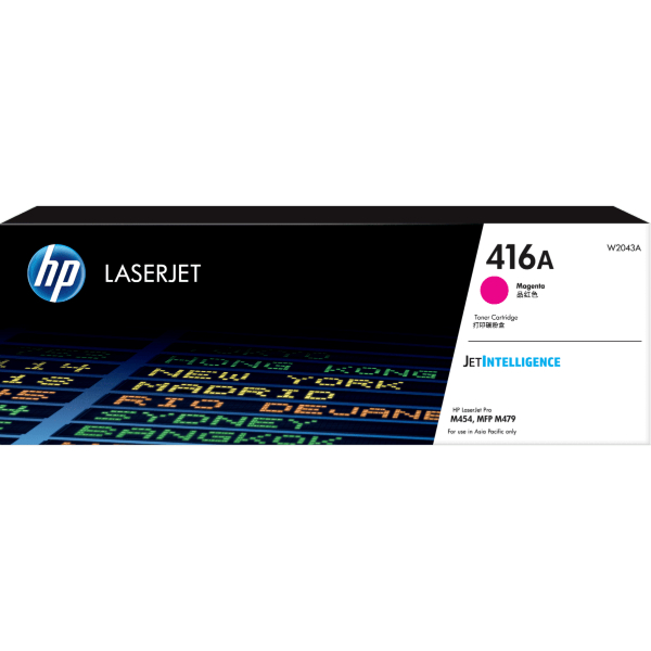 Toner HP 416A W2043A Magenta Original Toner HP 416A W2043A Magenta Original