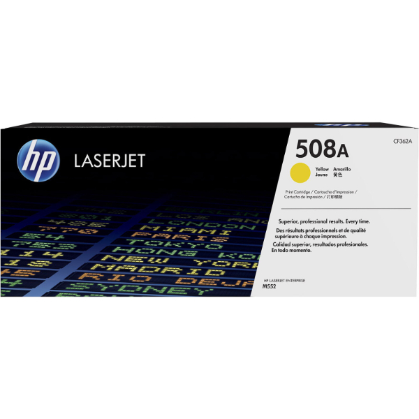 Toner HP 508A CF362A Jaune Original Toner HP 508A CF362A Jaune Original
