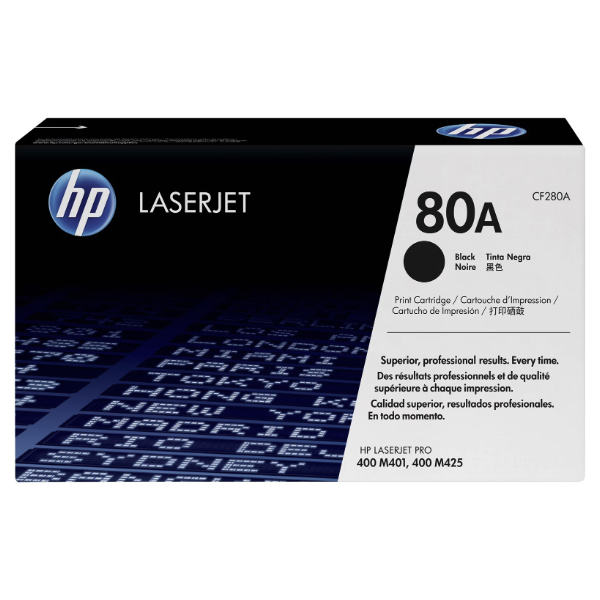 Toner HP 80A CF280A Noir Compatible Toner HP 80A CF280A Noir Compatible