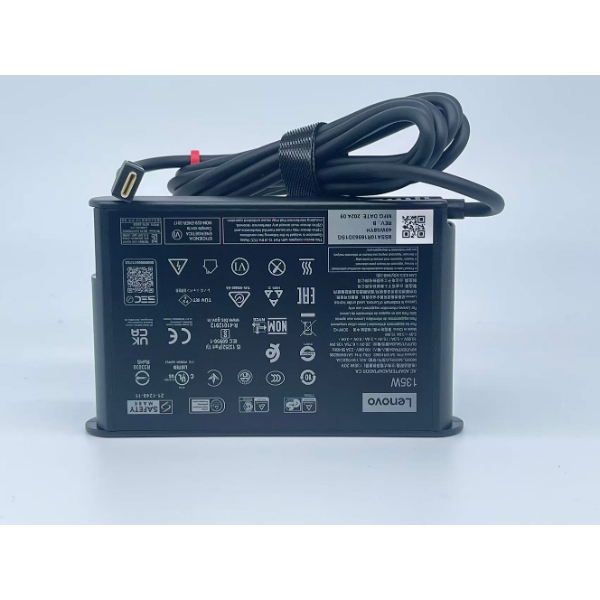 Chargeur ordinateur portable Lenovo 20V 6.75A 135W USB-C LE135W Chargeur ordinateur portable Lenovo 20V 6.75A 135W USB-C LE135W