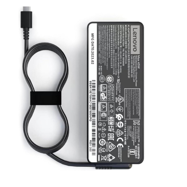 Chargeur ordinateur portable Lenovo 20V 2.25A 45W USB-C LEN45W