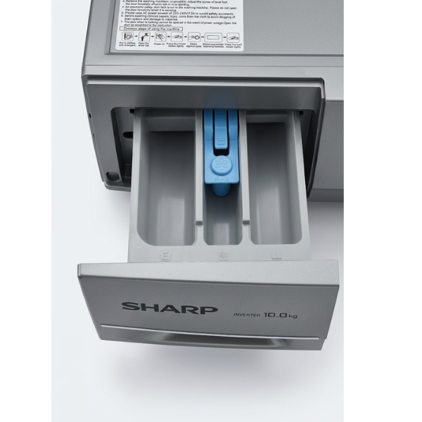 Machine laver Sharp ES-FSI1012DLZ-S 10 kg (Inverter) Machine laver Sharp ES-FSI1012DLZ-S 10 kg (Inverter)