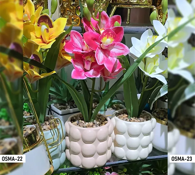 Composition florale artificielle céramique – osma-22+osma-23 OSMA-22+OSMA-23 Composition florale artificielle céramique – osma-22+osma-23 OSMA-22+OSMA-23