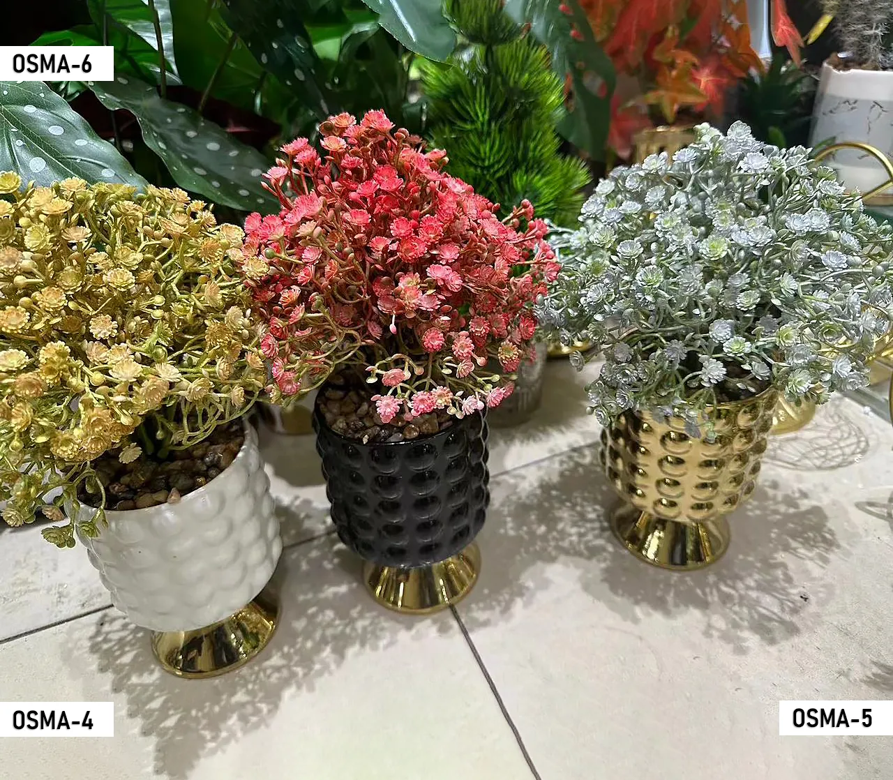 Composition florale artificielle jaune éclat – osma-4+osma-5+osma-6 OSMA-4+OSMA-5+OSMA-6 Composition florale artificielle jaune éclat – osma-4+osma-5+osma-6 OSMA-4+OSMA-5+OSMA-6