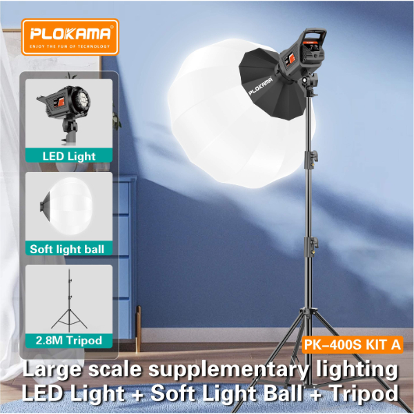 Éclairage vidéo LED PLOKAMA PK-400S Éclairage vidéo LED PLOKAMA PK-400S