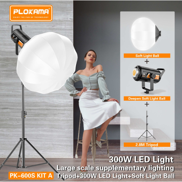 Éclairage vidéo LED PLOKAMA PK-600S Éclairage vidéo LED PLOKAMA PK-600S