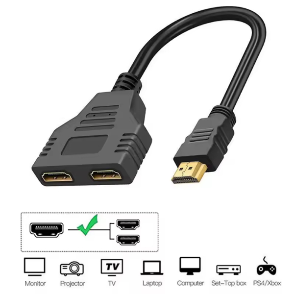 Adaptateur R SCAR RSHDMI1X2 Adaptateur R SCAR RSHDMI1X2