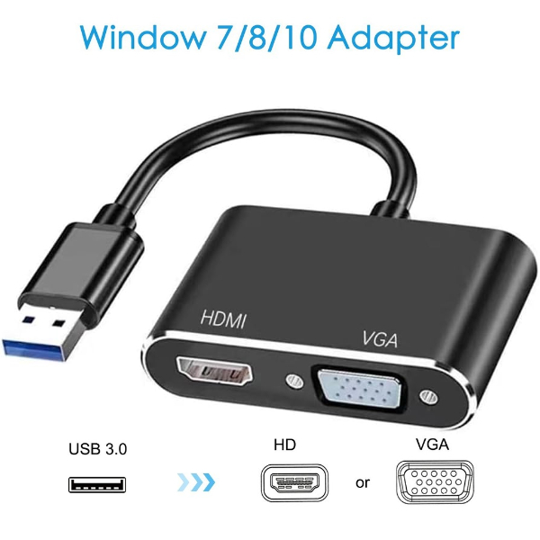 Adaptateur R SCAR RSUSBHDVGA Adaptateur R SCAR RSUSBHDVGA