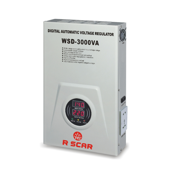 Régulateur de tension R SCAR WSD-3000VA Régulateur de tension R SCAR WSD-3000VA