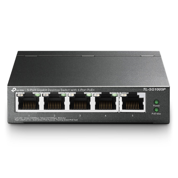 Switch réseau TP-LINK TL-SG1005P Switch réseau TP-LINK TL-SG1005P