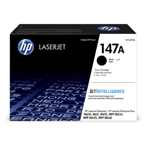 Toner HP 147A W1470A Noir Original Toner HP 147A W1470A Noir Original