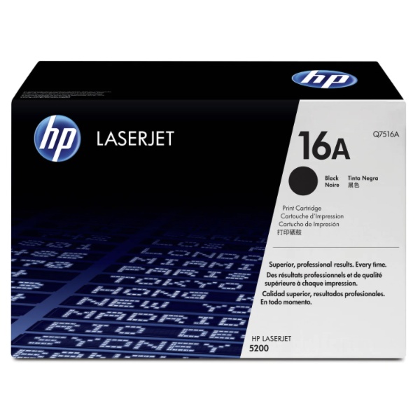 Toner HP 16A Q7516A Noir Compatible Toner HP 16A Q7516A Noir Compatible