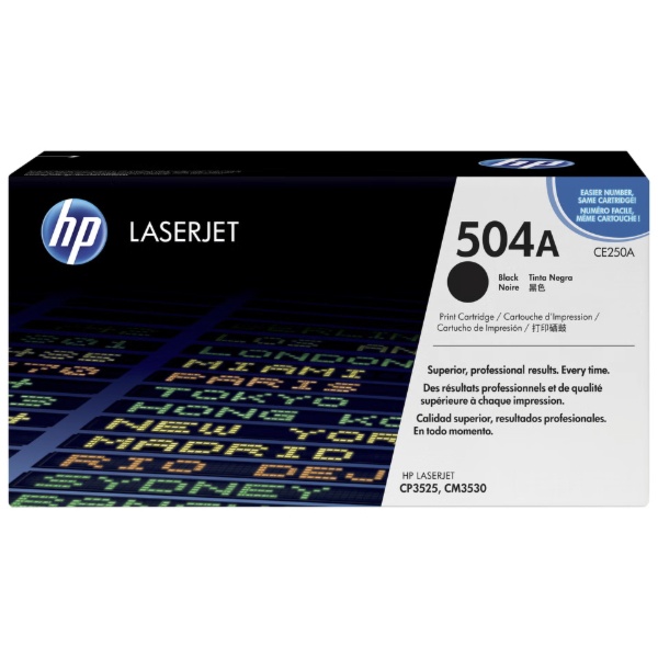 Toner HP 504A CE250A Noir Compatible Toner HP 504A CE250A Noir Compatible