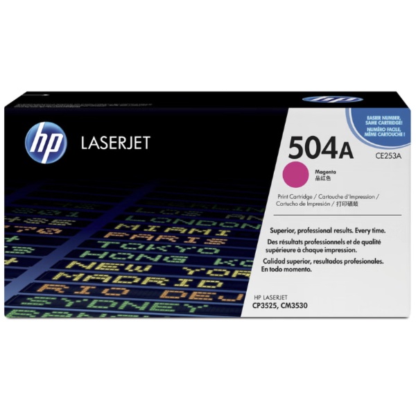 Toner HP 504A CE253A Magenta Compatible Toner HP 504A CE253A Magenta Compatible