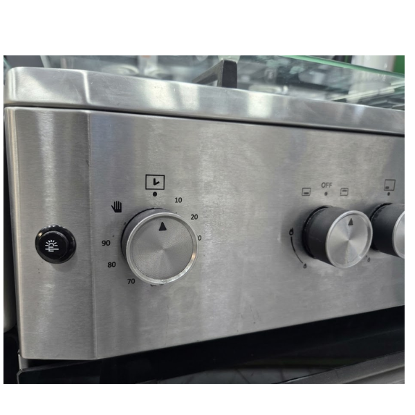Cuisinière mixte Elactron F9S42G-IX 6 feux (4 feux à gaz & 2 foyers électriques ) Cuisinière mixte Elactron F9S42G-IX 6 feux (4 feux à gaz & 2 foyers électriques )