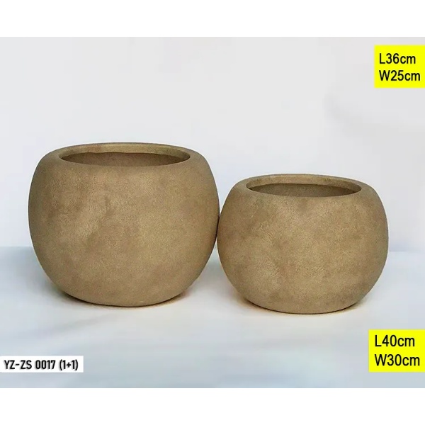 Vase décoratif– YZ-ZS 0017 (Beige) Vase décoratif– YZ-ZS 0017 (Beige)