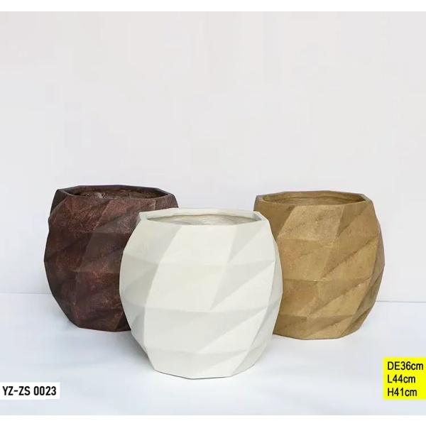 Vase décoratif YZ-ZS 0023 (POLYGONAUX) Vase décoratif YZ-ZS 0023 (POLYGONAUX)