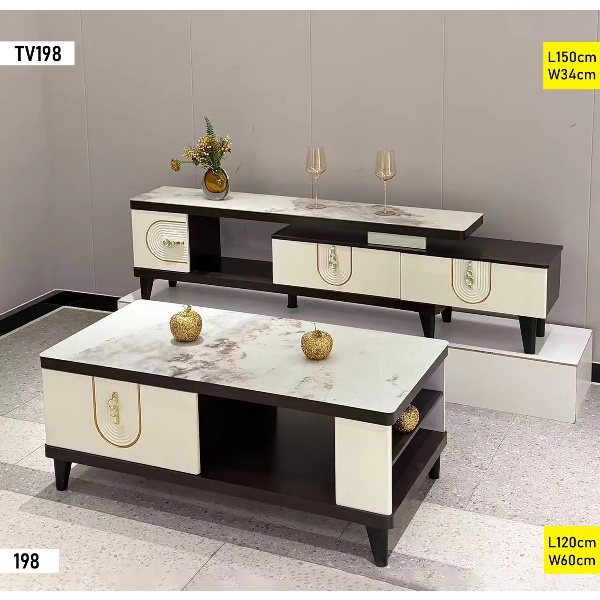 Ensemble meuble TV + table basse TV198+198 B Ensemble meuble TV + table basse TV198+198 B