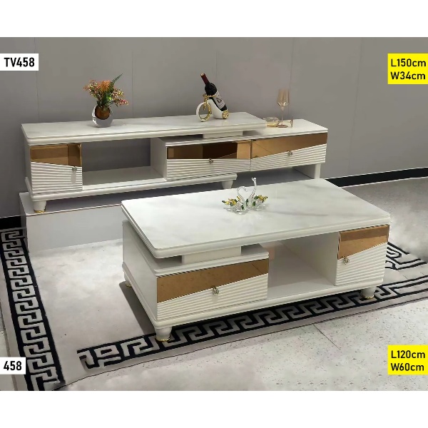 Ensemble meuble TV + table basse TV458 + 458 Ensemble meuble TV + table basse TV458 + 458