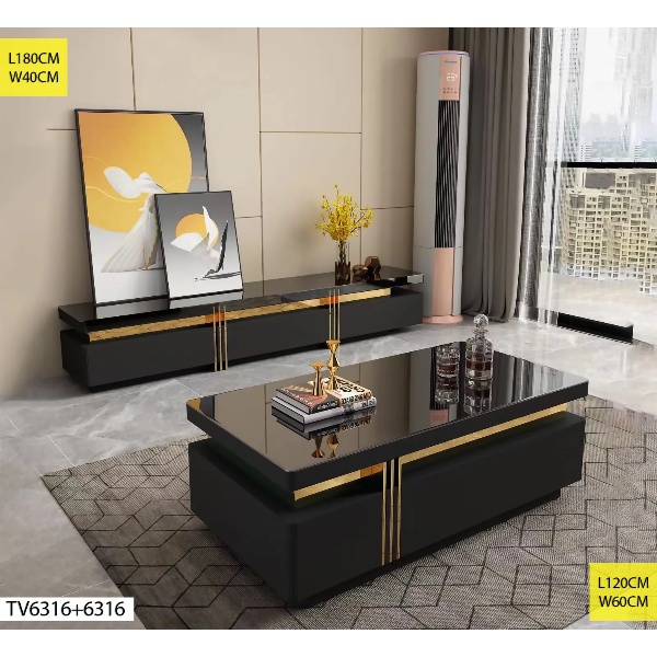 Ensemble meuble TV + table basse TV6316 + 6316 N Ensemble meuble TV + table basse TV6316 + 6316 N