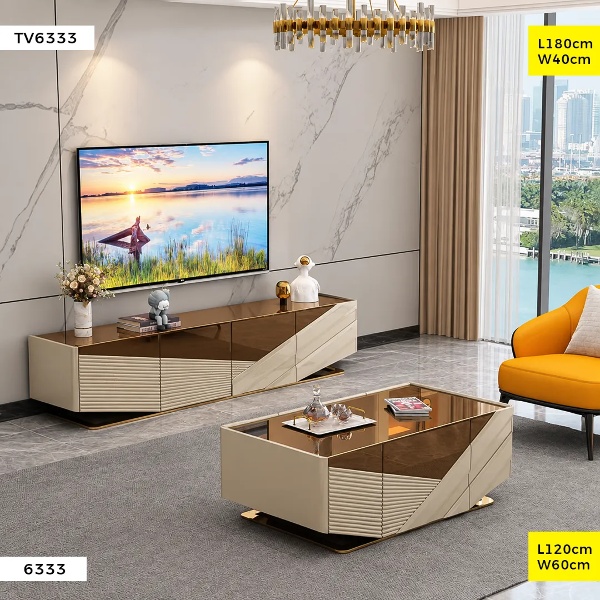 Ensemble meuble TV + table basse TV6333+6333 Ensemble meuble TV + table basse TV6333+6333