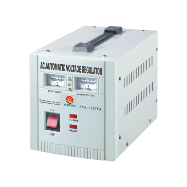 Régulateur de tension R SCAR SVR-1500VA Régulateur de tension R SCAR SVR-1500VA