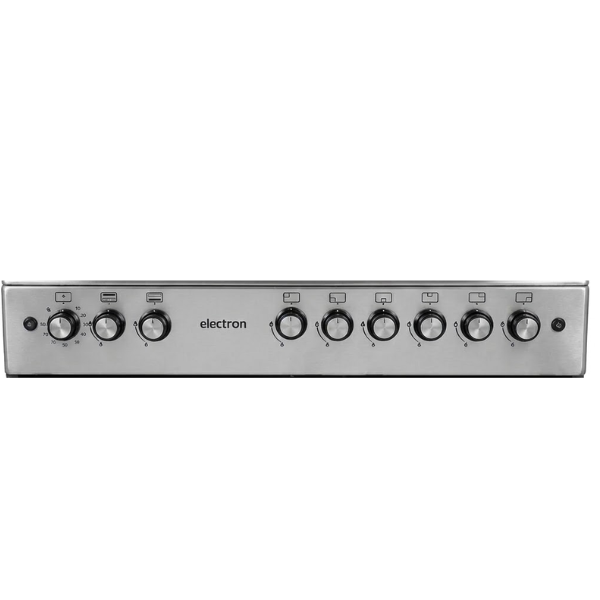Cuisinière mixte Elactron F9S42G-IX 6 feux (4 feux à gaz & 2 foyers électriques ) Cuisinière mixte Elactron F9S42G-IX 6 feux (4 feux à gaz & 2 foyers électriques )